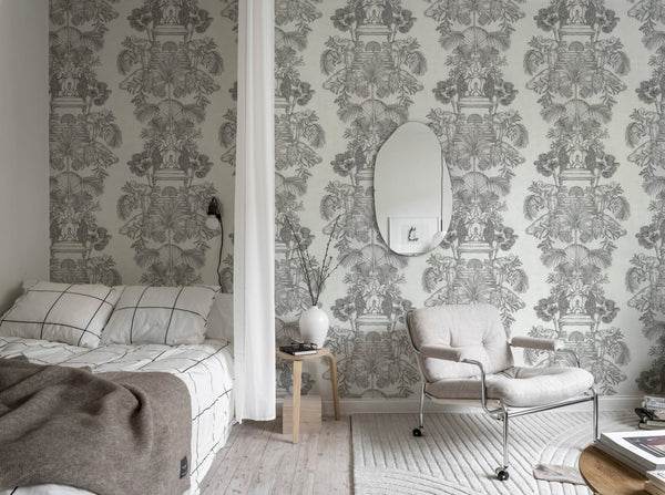 Elephant Castle, Graphite Wallcoverings | Rebel Walls
