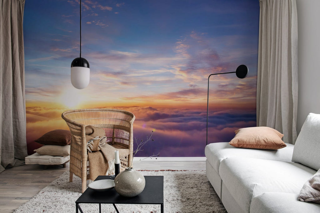 Colorful Sunset Wallcoverings