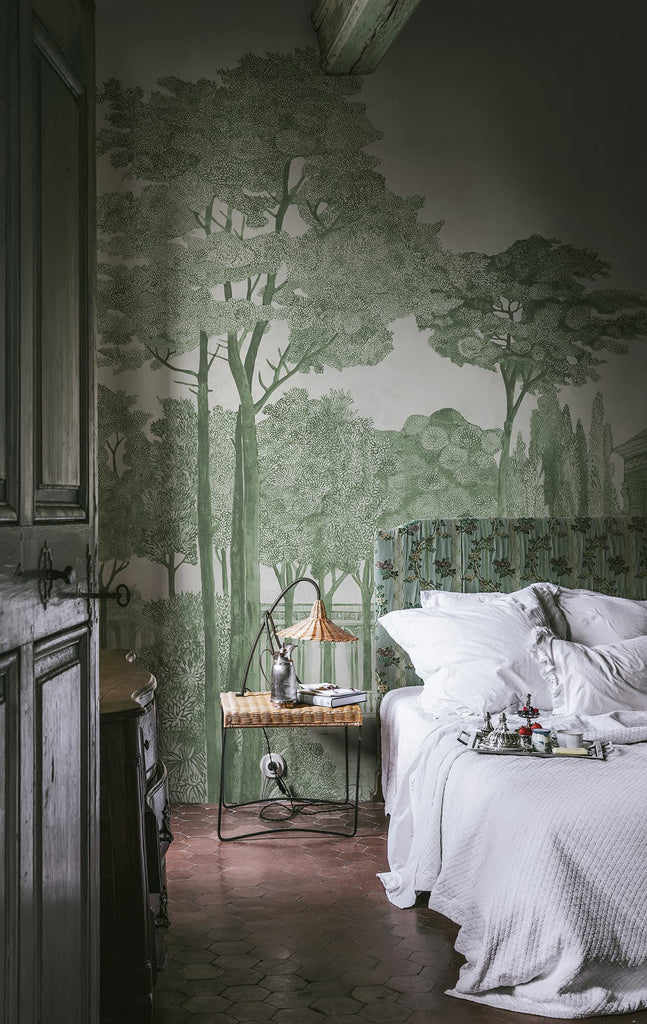 Chatsworth Park, Green Wallcoverings
