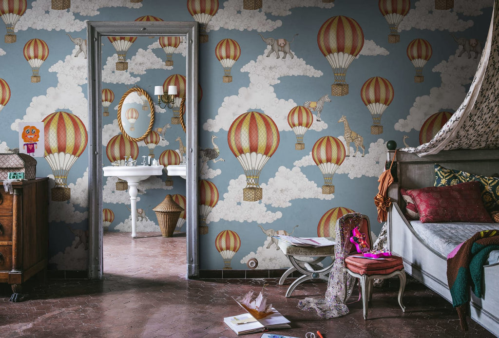 Dreamscape, Baby Blue Wallcoverings