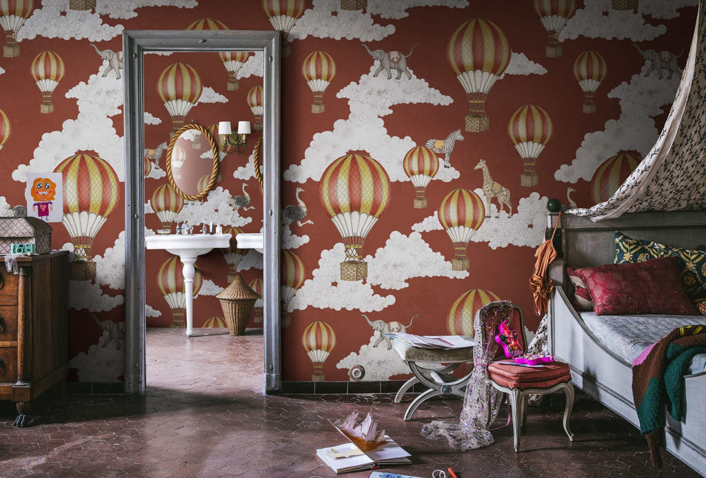 Dreamscape, Velvet Wallcoverings