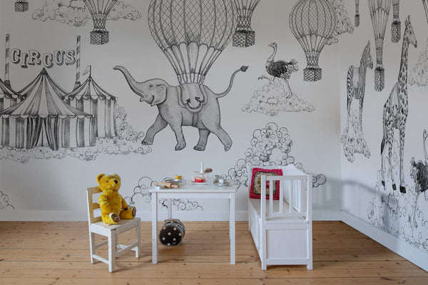 Circus Horizon - Graphite | Rebel Walls
