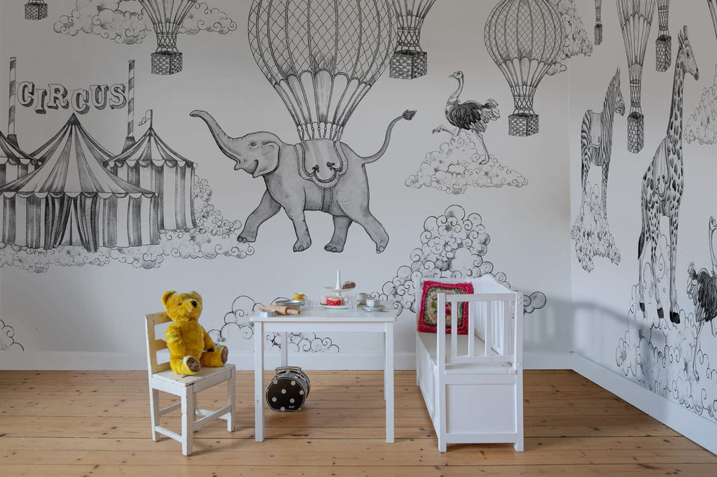 Circus Horizon, Graphite Wallcoverings