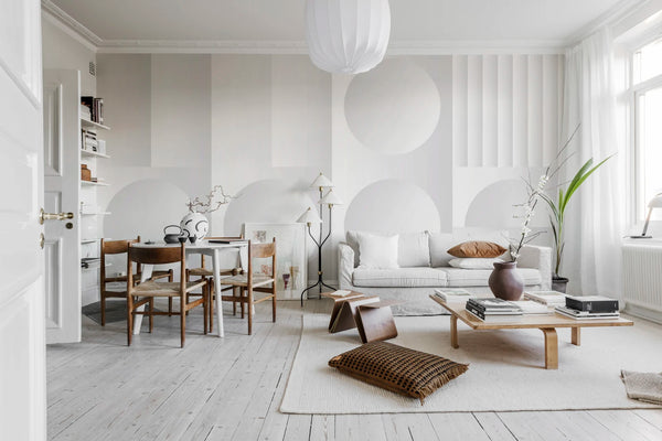 Geometric Shadows Wallcoverings | Rebel Walls