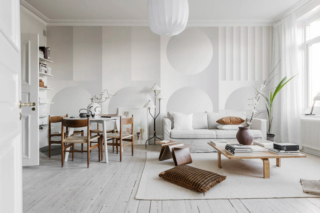 Geometric Shadows Wallcoverings