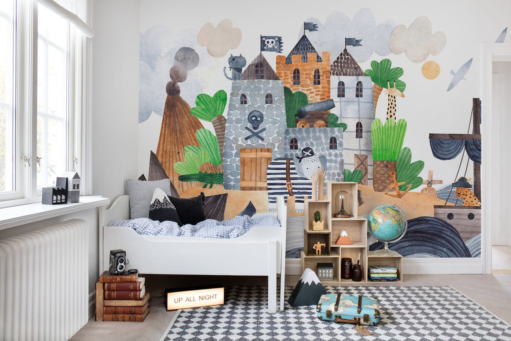 Castle of Pirates Wallcoverings