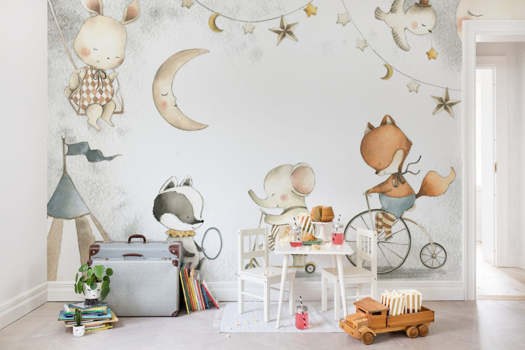 Happy Circus Wallcoverings