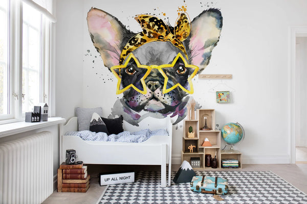 French Bulldog Wallcoverings | Rebel Walls