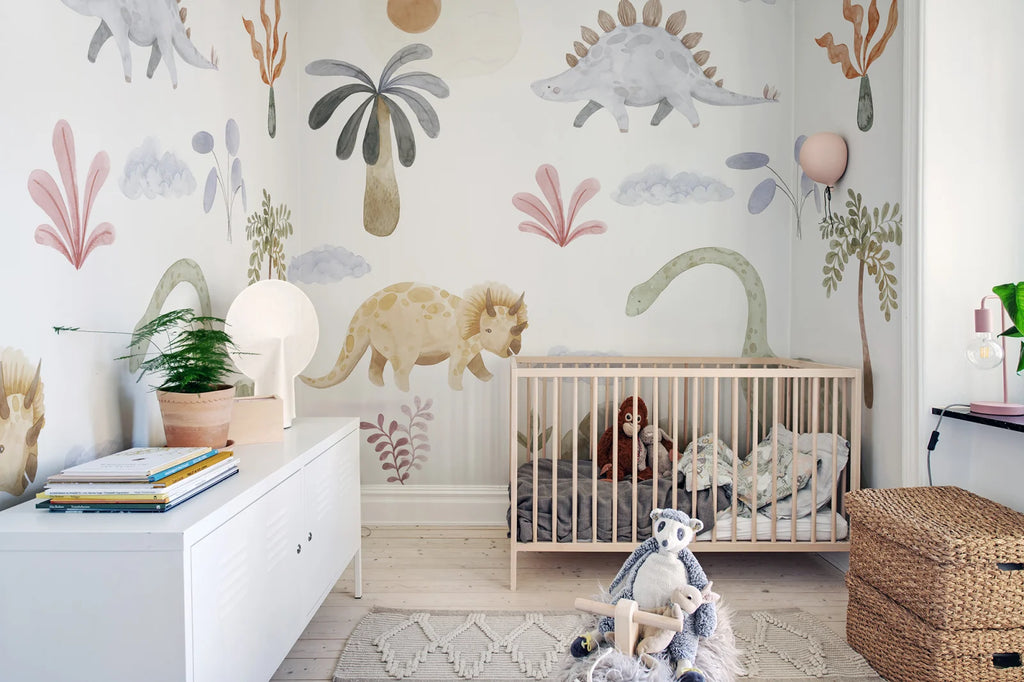 Dinosaur Oasis, Multi Wallcoverings