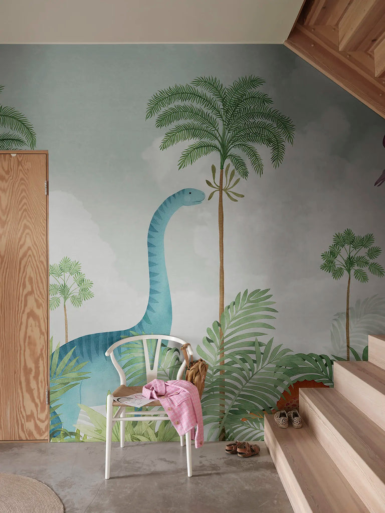 Dinosaur World, Green Wallcoverings