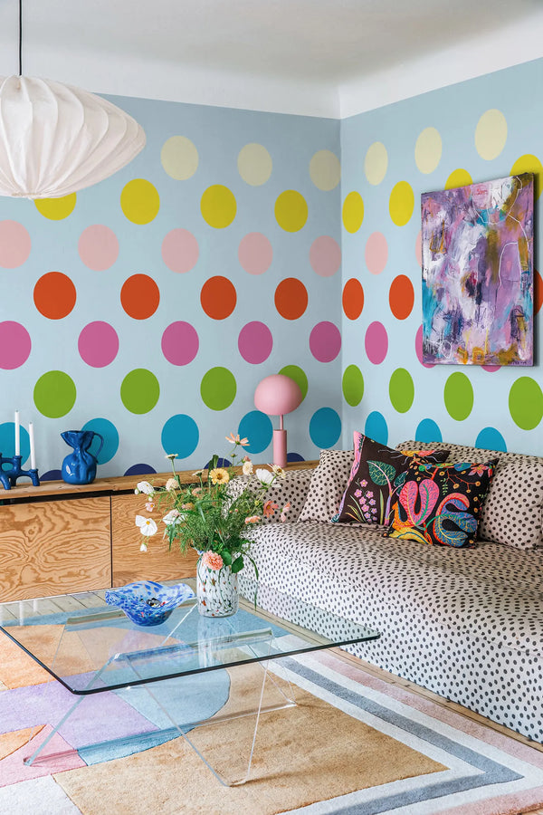 Big Dots - Rainbow | Rebel Walls