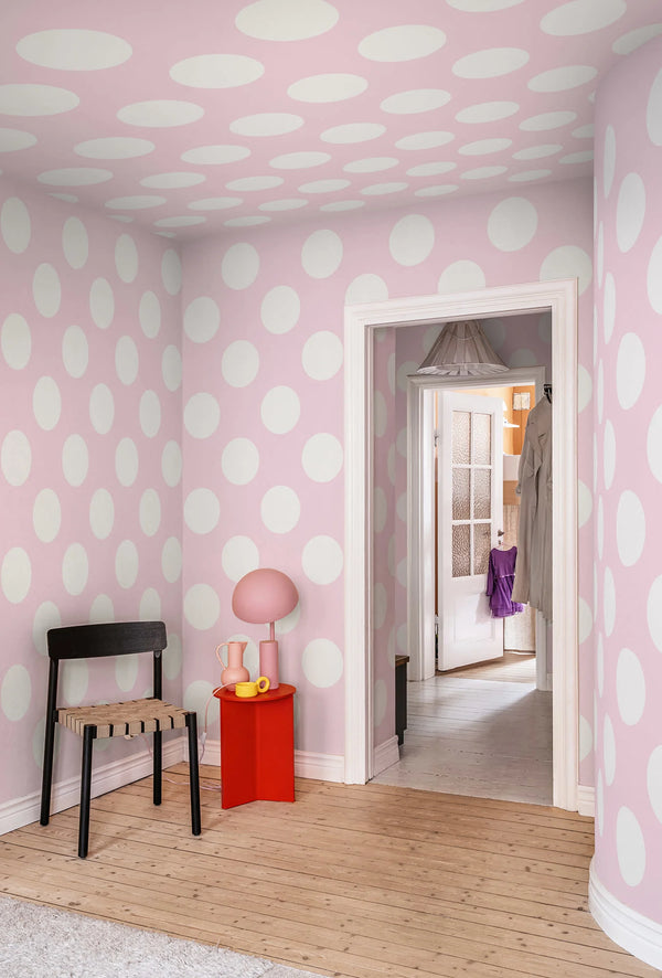 Big Dots - Pink | Rebel Walls