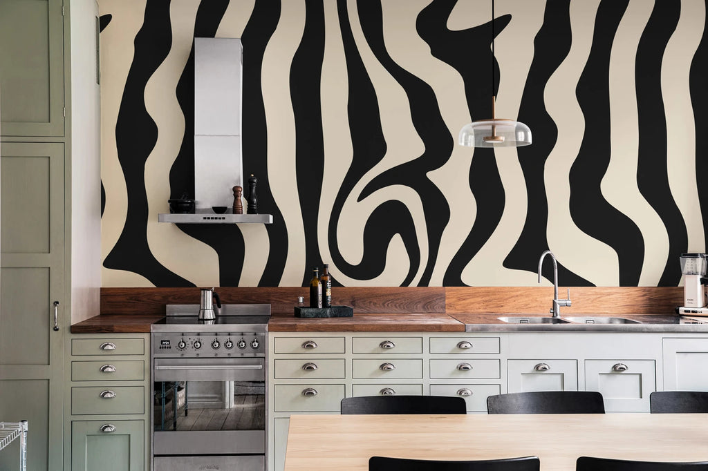 Dizzy, Black Wallcoverings