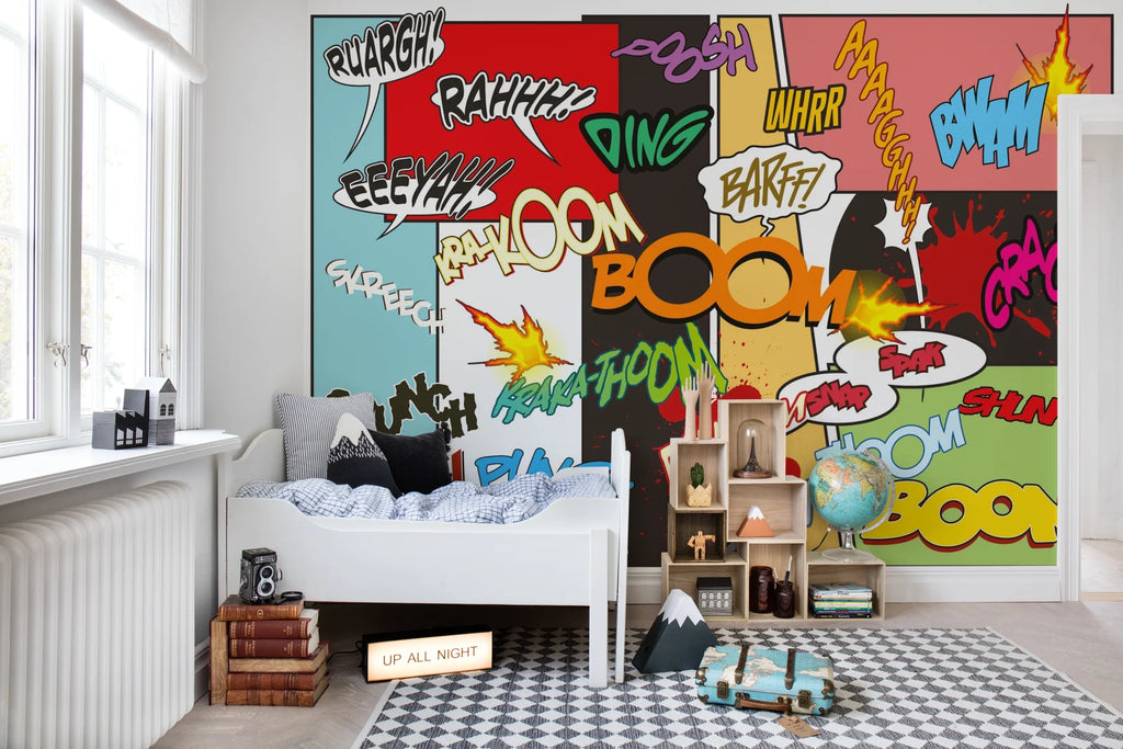 Comics, Rainbow Wallcoverings