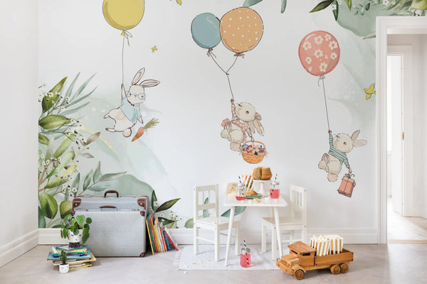 Balloon Adventure - Pastel | Rebel Walls