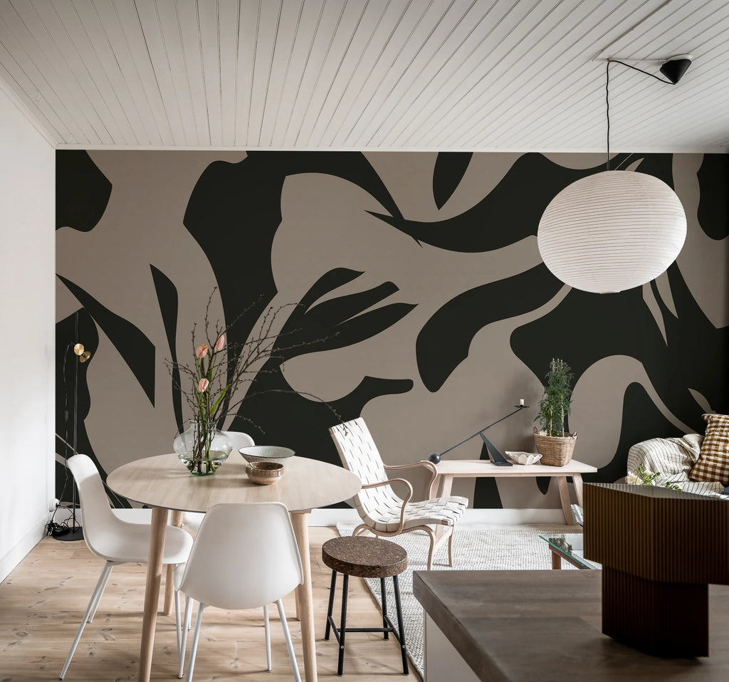 Contrast Art, Brown Wallcoverings