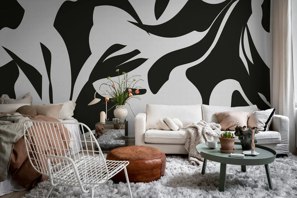 Contrast Art - Graphite | Rebel Walls