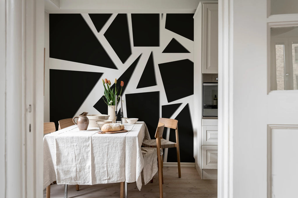 Bold Mosaic, Graphite Wallcoverings