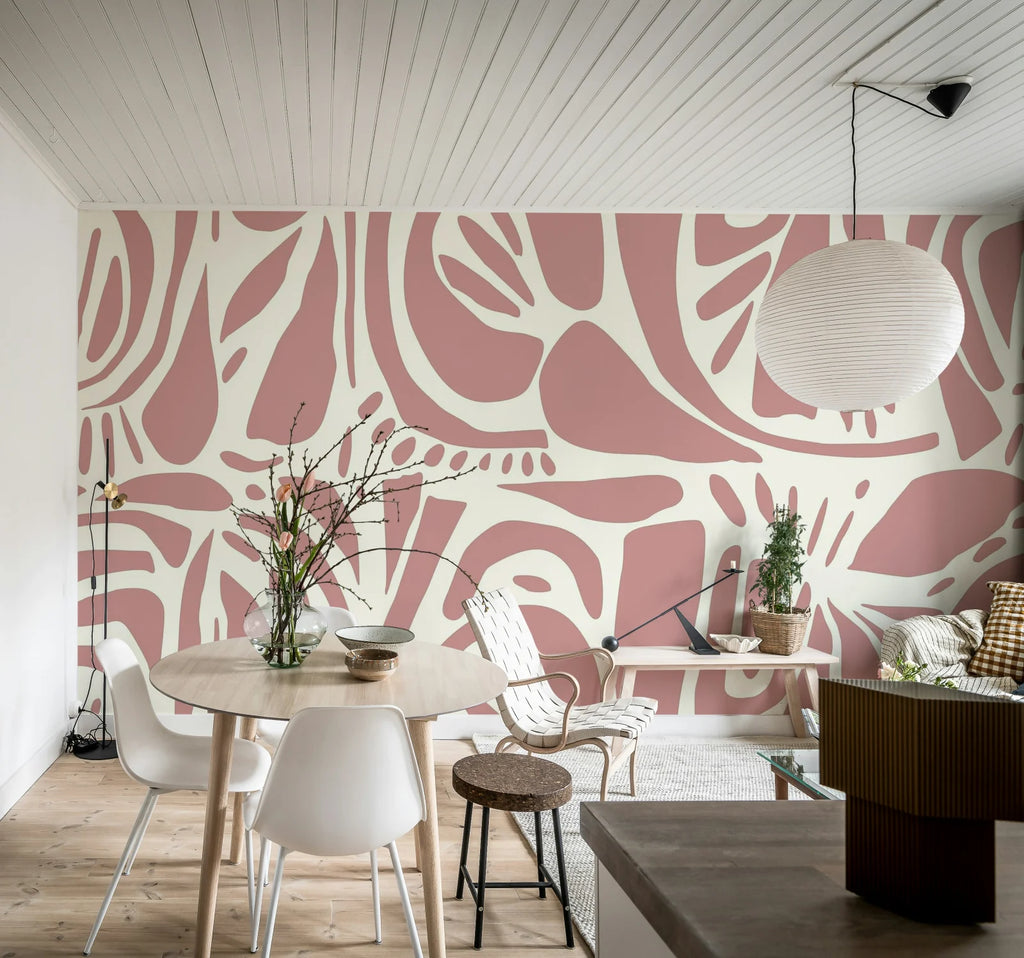 Abstract Forms, Soft Pink