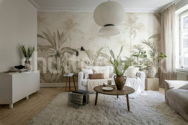 Soft Jungle Beige | Rebel Walls