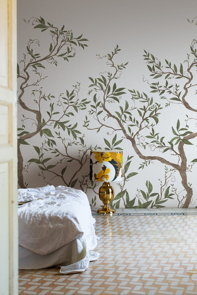 Branches of Dreams, White Wallcoverings