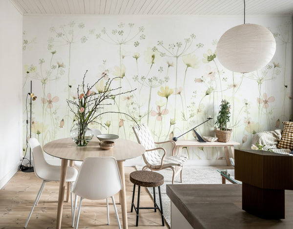 Dreamy Meadow - Pastel | Rebel Walls