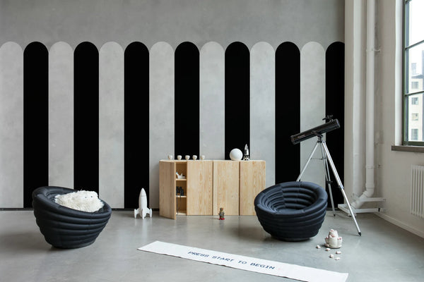 Circus Stripes - Licorice | Rebel Walls
