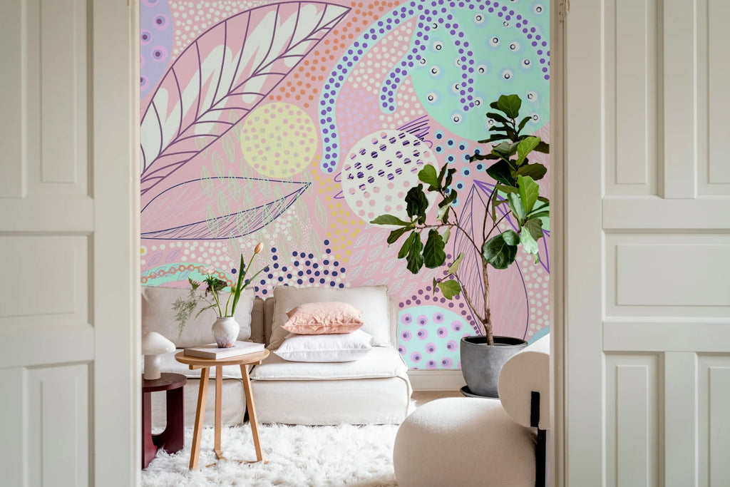 Artsy Leafs, Pink