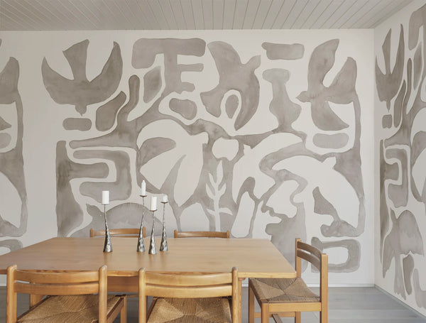 Harmony Forms - Beige | Rebel Walls