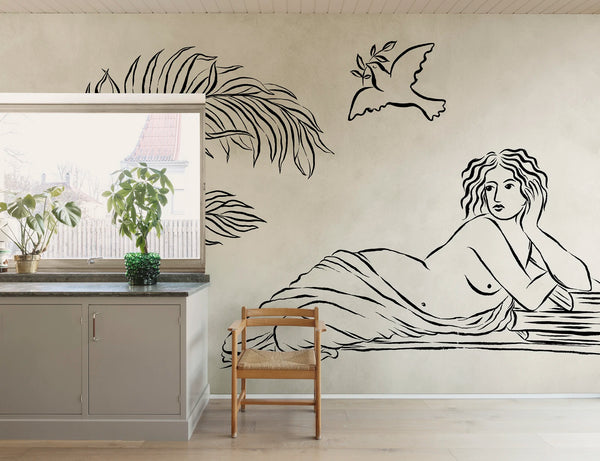 Antiquity - Black & White | Rebel Walls
