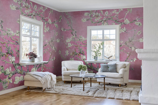 Almond Blossom - Pink | Rebel Walls