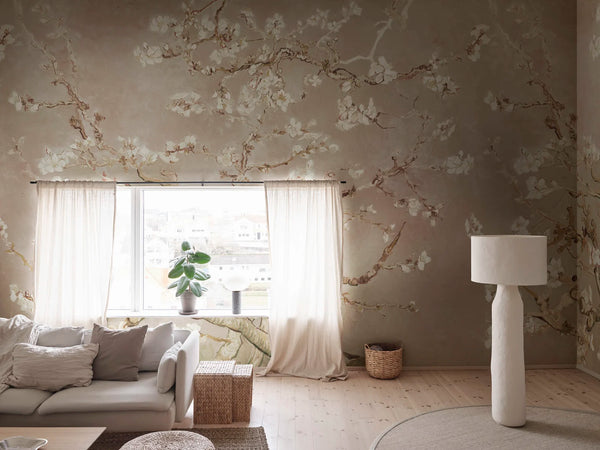 Almond Blossom - Beige | Rebel Walls