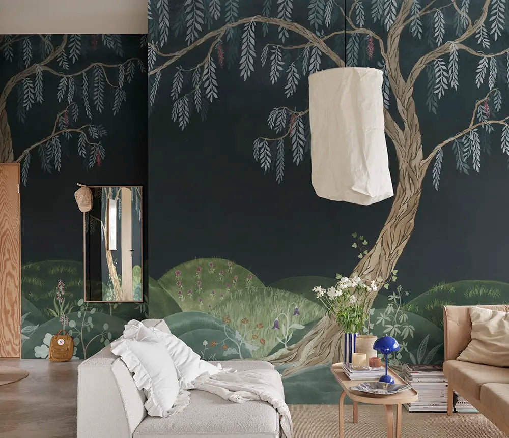 Dreamy Tree, Midnight Wallcoverings
