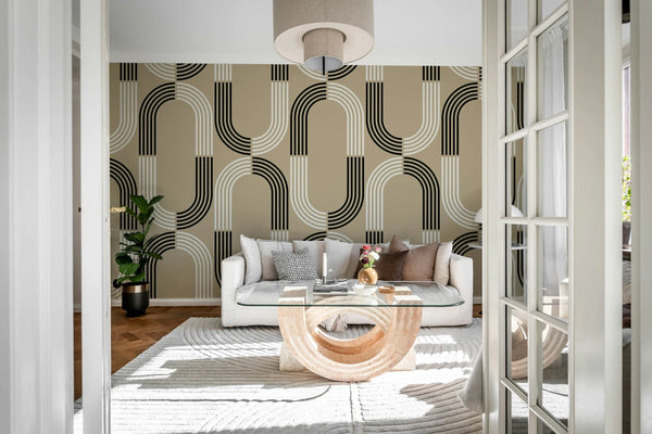 70S Retro - Beige | Rebel Walls
