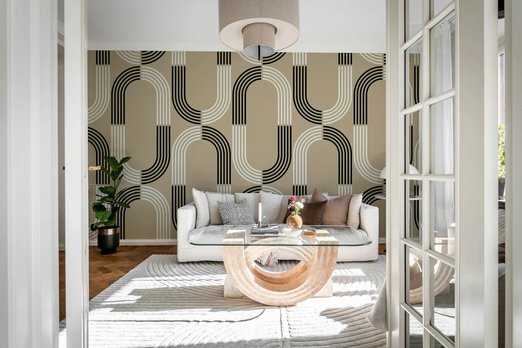 70S Retro, Beige