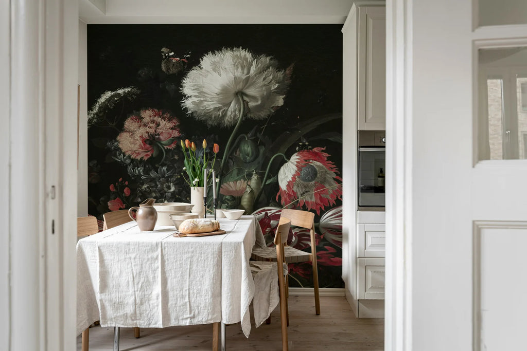 Bold Bouquet, Pink Wallcoverings