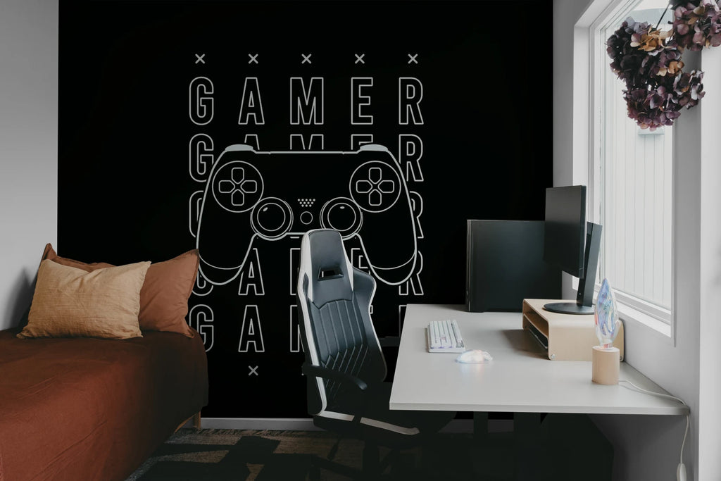 Gamer, Black Wallcoverings