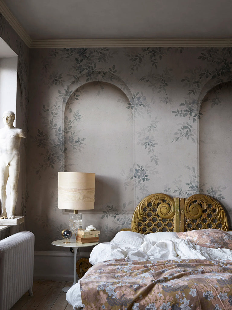 Daydream Arches, Blue Wallcoverings