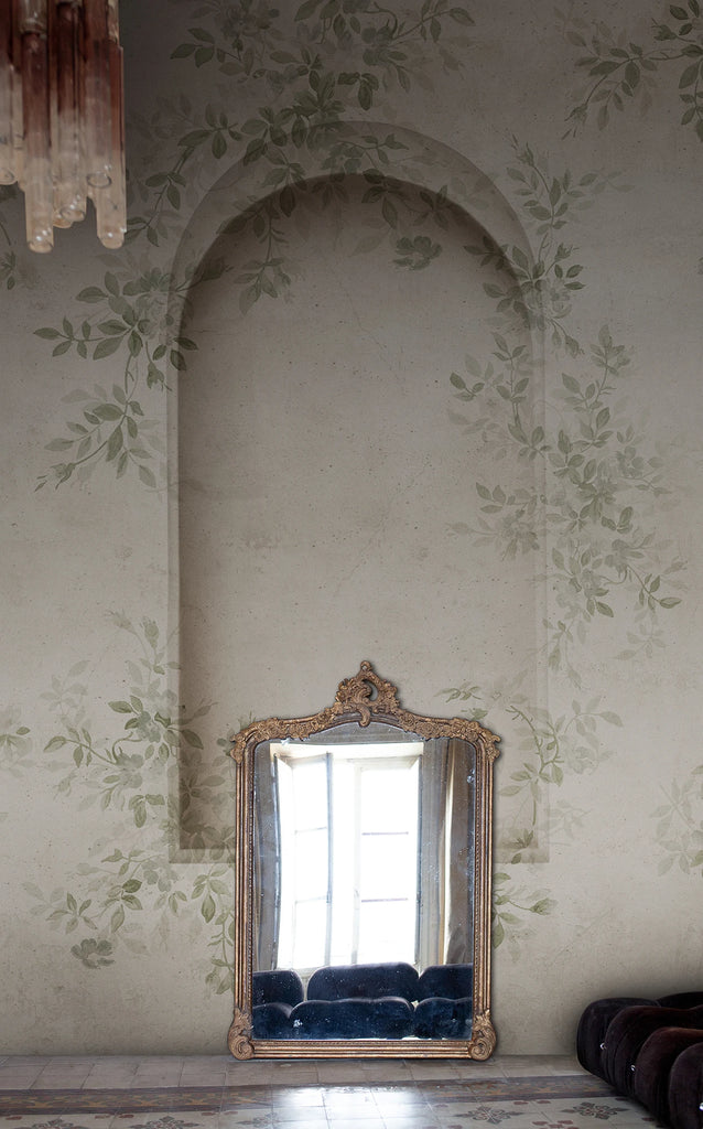 Daydream Arches, Green Wallcoverings