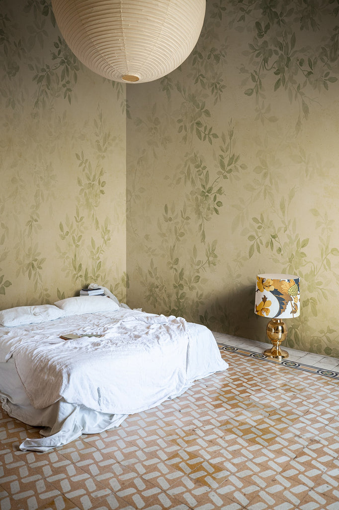 Daydream, Yellow Wallcoverings