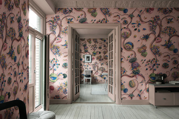 Eden Tree, Pink Wallcoverings | Rebel Walls