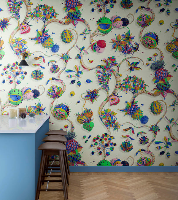 Eden Tree, White Wallcoverings | Rebel Walls