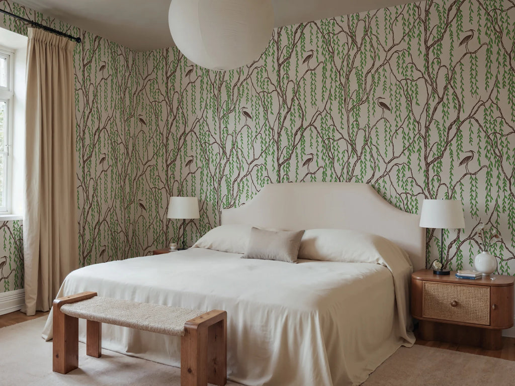 Droptree, Beige Wallcoverings