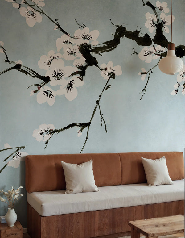 Blush of Spring - Blue | Rebel Walls