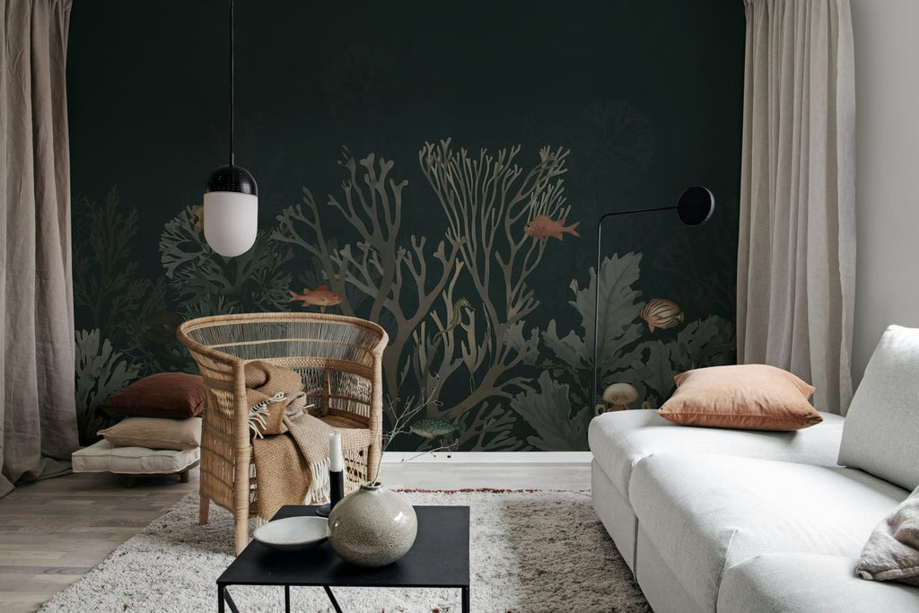Coral World, Night Wallcoverings
