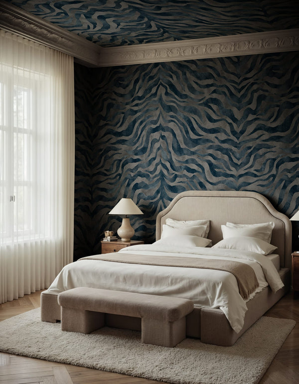 Animal Luxe - Blue | Rebel Walls