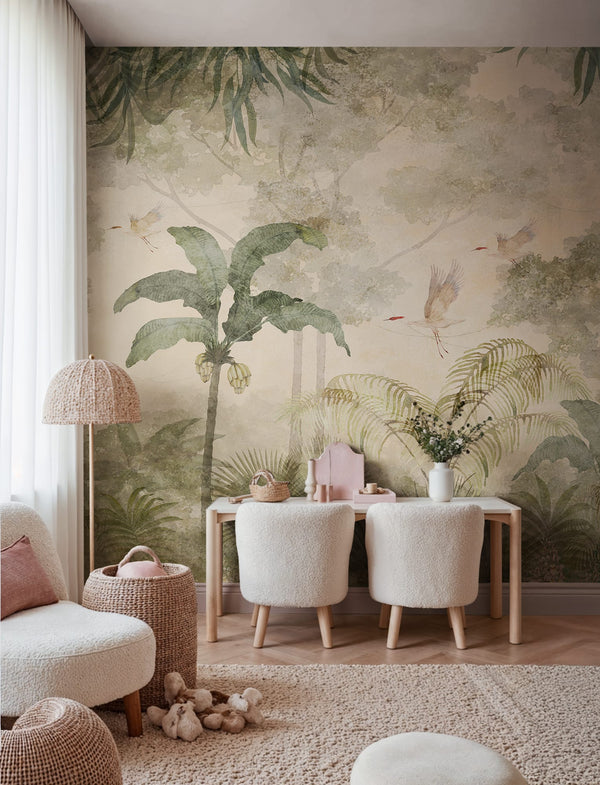 Exotic Eden, Day Wallcoverings | Rebel Walls