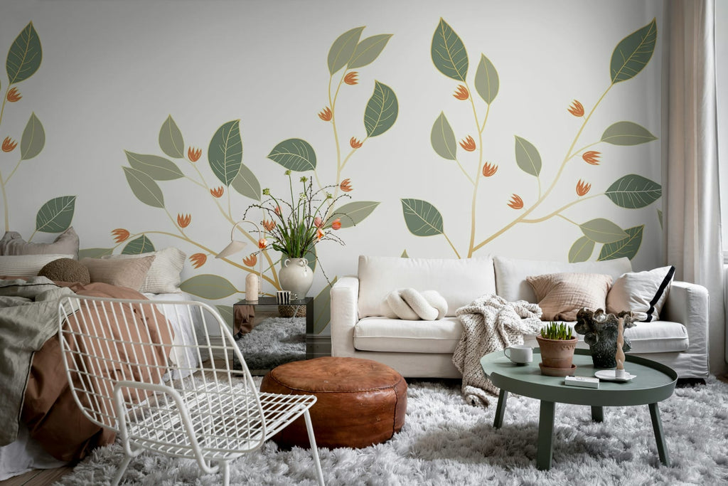 Botanic Foliage, Spring Wallcoverings