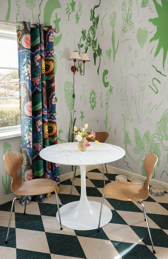 Chroma, Green Wallcoverings
