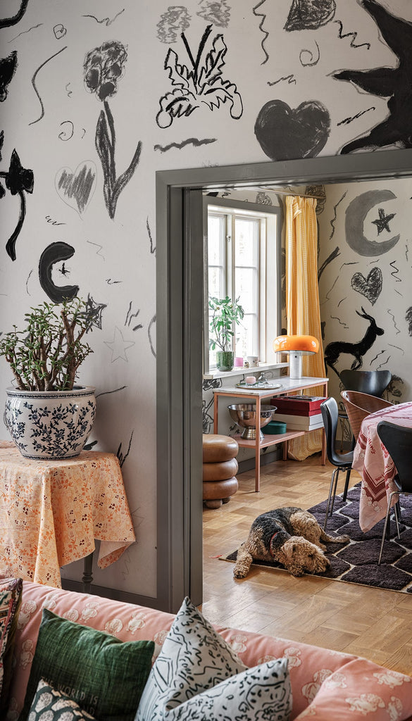 Chroma, Black &amp; White Wallcoverings